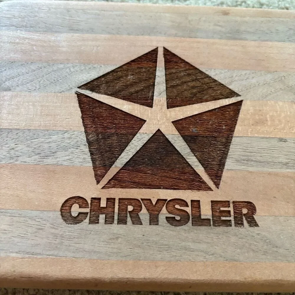 Chrysler wooden cutting